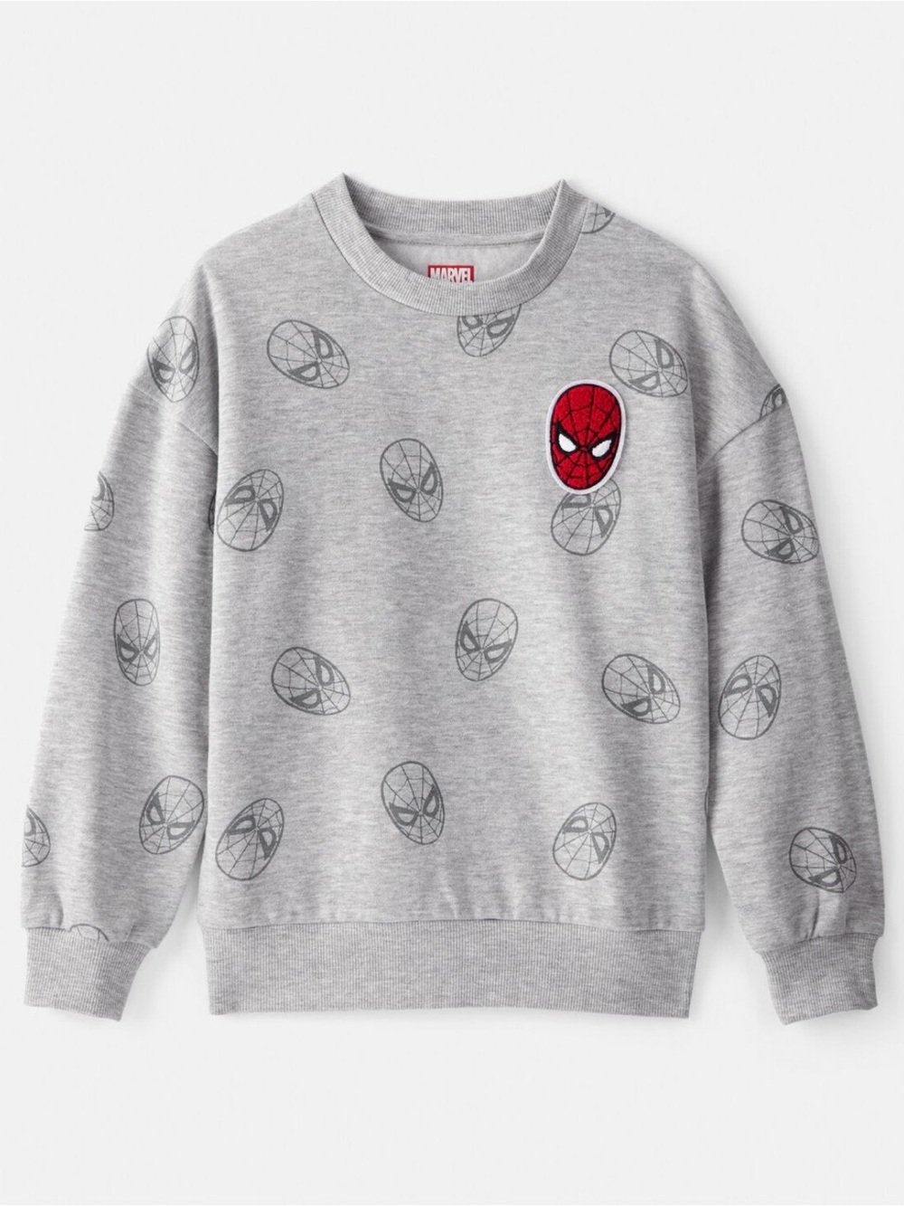 Marvel Spider-Man Spiderman Boys’ Superhero Sweatshirt Size 6-7